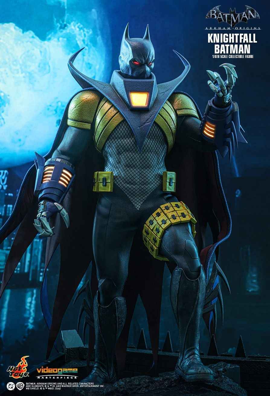 DC Comics Hot Toys Batman Arkham Origins Knightfall Batman VGM74 Licensed Action Figure