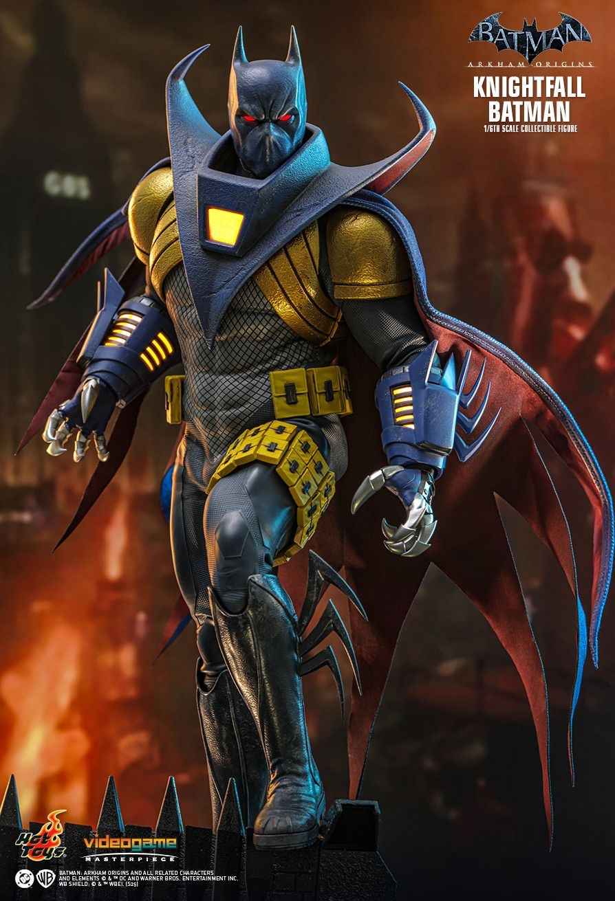 DC Comics Hot Toys Batman Arkham Origins Knightfall Batman VGM74 Licensed Action Figure