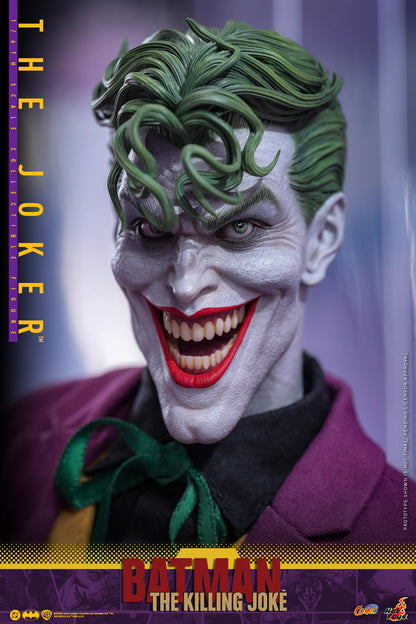DC Comics Hot Toys "Batman: The Killing Joke" The Joker (Two Head Sculpts) CMS028 Licensed Action Figure