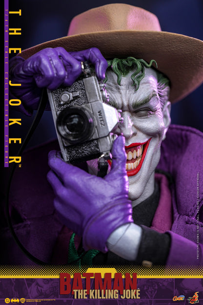 DC Comics Hot Toys "Batman: The Killing Joke" The Joker (Two Head Sculpts) CMS028 Licensed Action Figure