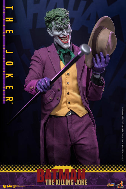 DC Comics Hot Toys "Batman: The Killing Joke" The Joker (Two Head Sculpts) CMS028 Licensed Action Figure