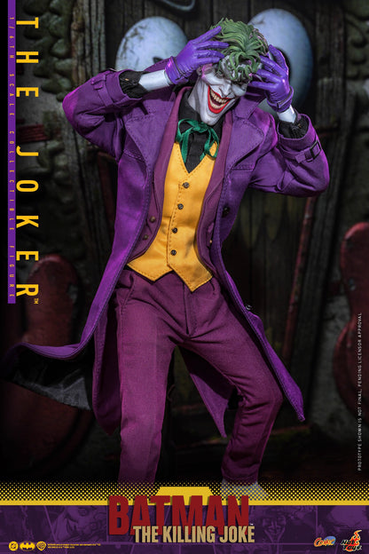 DC Comics Hot Toys "Batman: The Killing Joke" The Joker (Two Head Sculpts) CMS028 Licensed Action Figure