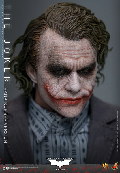 DC Comics Hot Toys "The Dark Knight Trilogy" The Joker (Bank Robber Version) Special Edition DX50B Licensed Action Figure