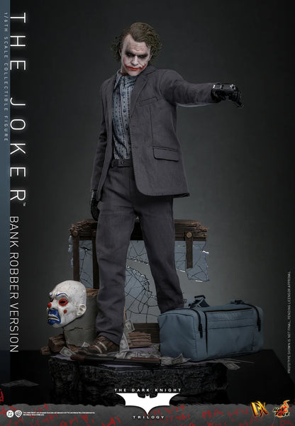 DC Comics Hot Toys "The Dark Knight Trilogy" The Joker (Bank Robber Version) Special Edition DX50B Licensed Action Figure