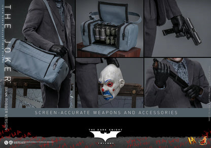 DC Comics Hot Toys "The Dark Knight Trilogy" The Joker (Bank Robber Version) Special Edition DX50B Licensed Action Figure