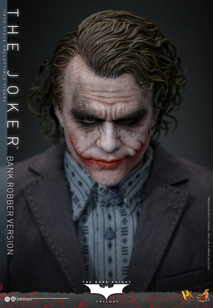 DC Comics Hot Toys "The Dark Knight Trilogy" The Joker (Bank Robber Version) Special Edition DX50B Licensed Action Figure