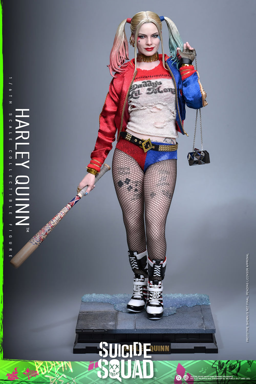 DC Comics Hot Toys The Suicide Squad Harley Quinn MMS841 1/6 Licensed Action Figure