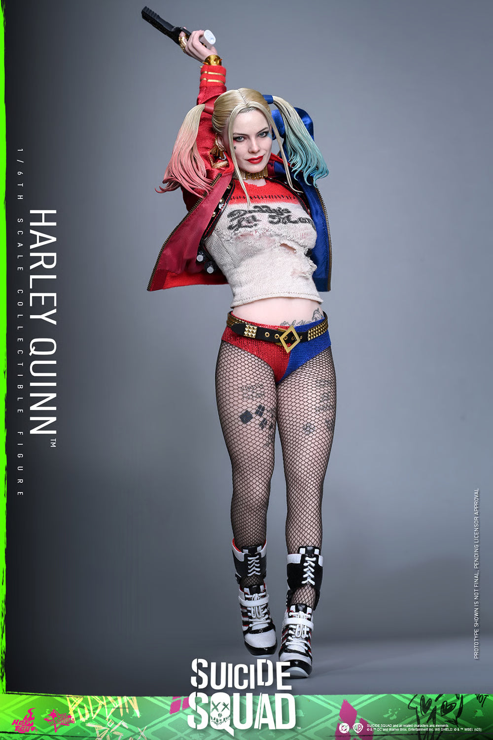 DC Comics Hot Toys The Suicide Squad Harley Quinn MMS841 1/6 Licensed Action Figure