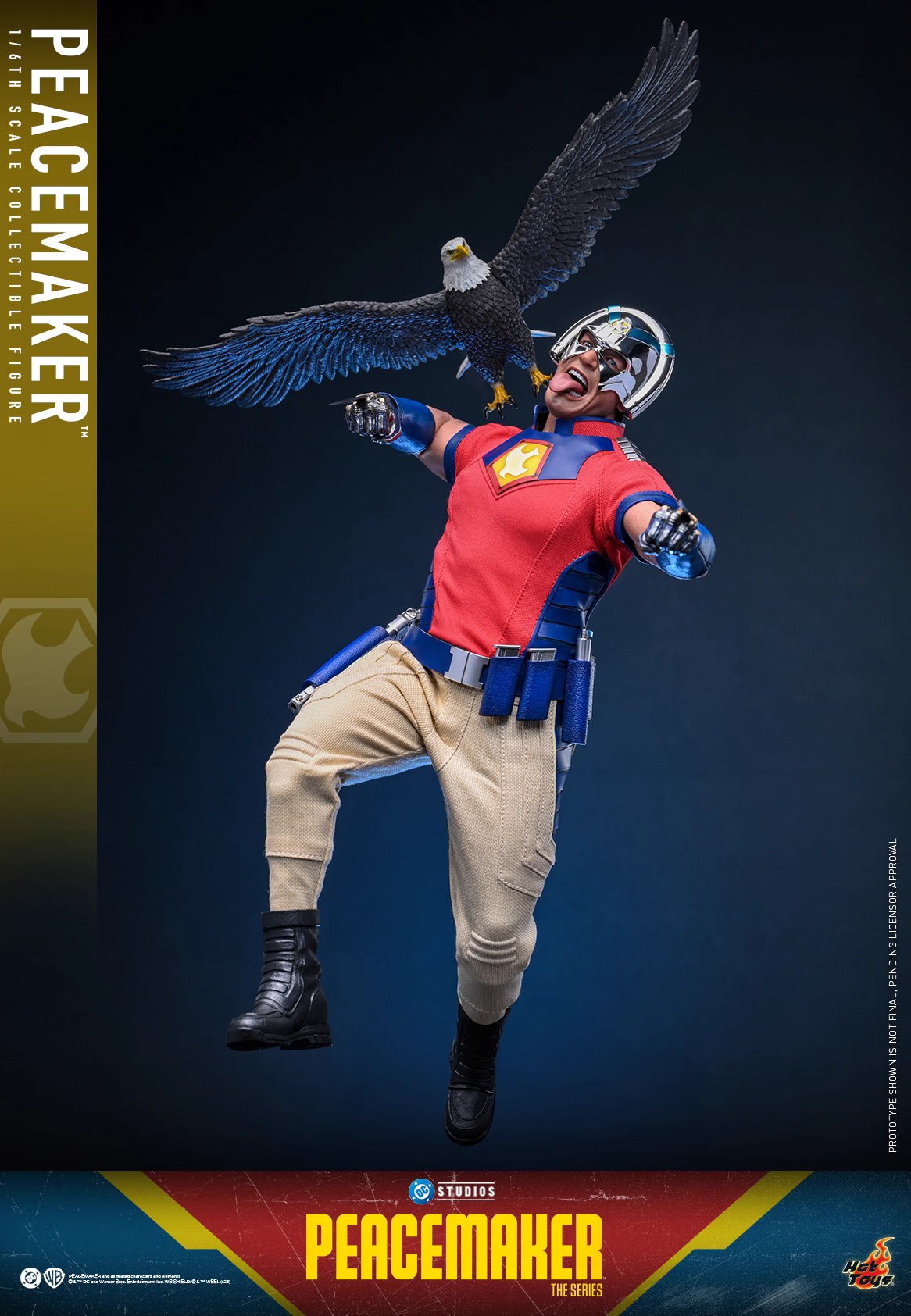 DC Comics Hot Toys “Peacemaker Season 2” Peacemaker TMS166 1/6 Licensed Action Figure