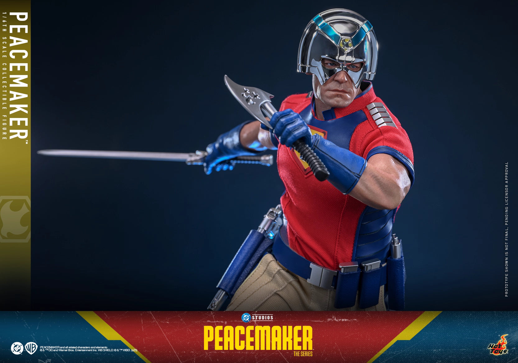 DC Comics Hot Toys “Peacemaker Season 2” Peacemaker TMS166 1/6 Licensed Action Figure
