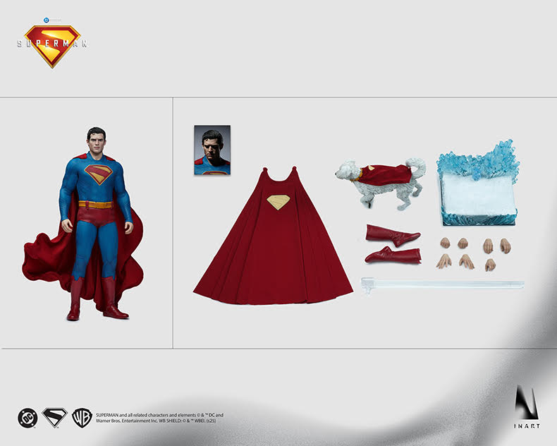 DC Comics Inart Collectibles Superman & Krypto Ag-A021 Licensed Action Figure