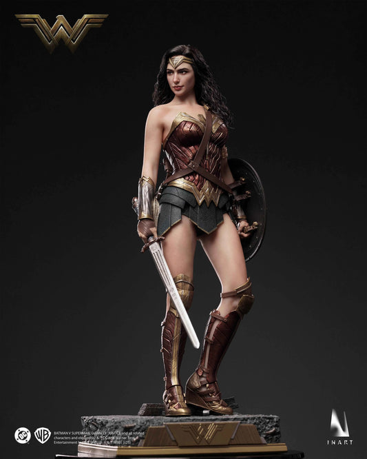 DC Comics Inart Collectibles Wonder Woman Ag-A023  Rooted Hair Licensed Action Figure