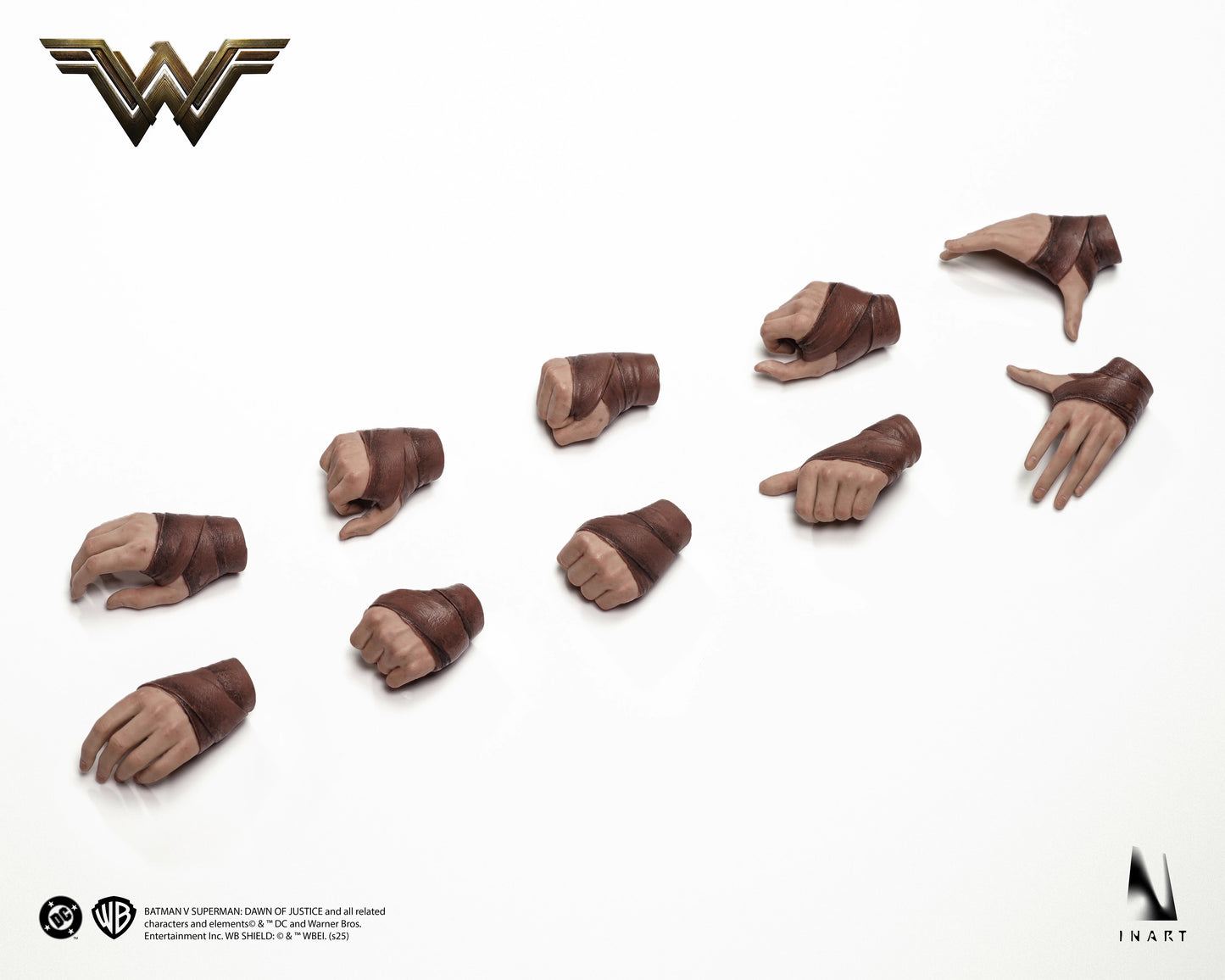 DC Comics Inart Collectibles Wonder Woman Ag-A023  Rooted Hair Licensed Action Figure