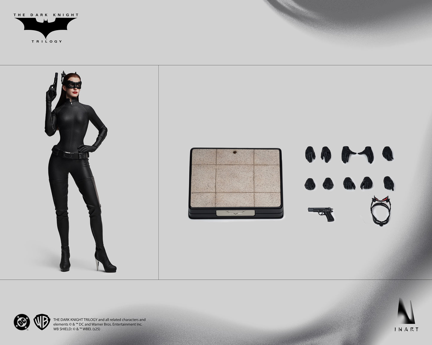 DC Comics Inart Collectibles “The Dark Knight Rises” Catwoman (Rooted Hair) AgA029 1/6 Licensed Action Figure