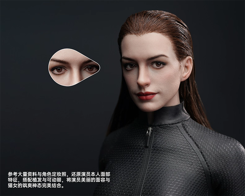 DC Comics Inart Collectibles “The Dark Knight Rises” Catwoman (Rooted Hair) AgA029 1/6 Licensed Action Figure