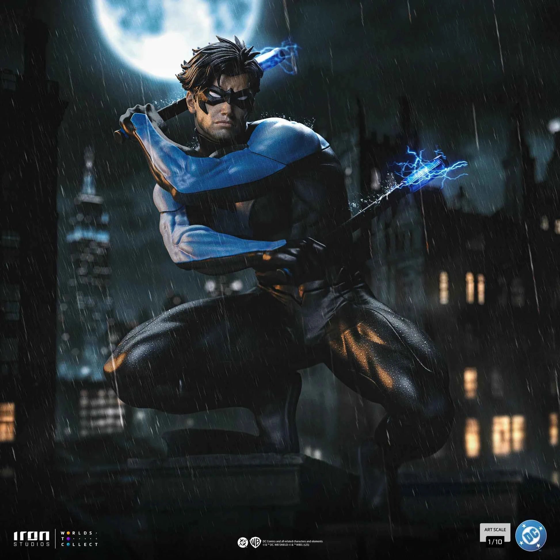 DC Comics Iron Studios Nightwing DCCDCG128525-10 1/10 Licensed Resin Statue