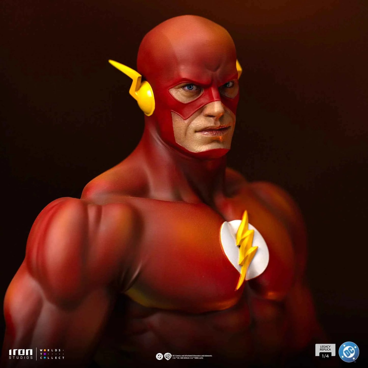 DC Comics Iron Studios The Flash Legacy Replica DCCDCG128325-14 1/4 Licensed Resin Statue