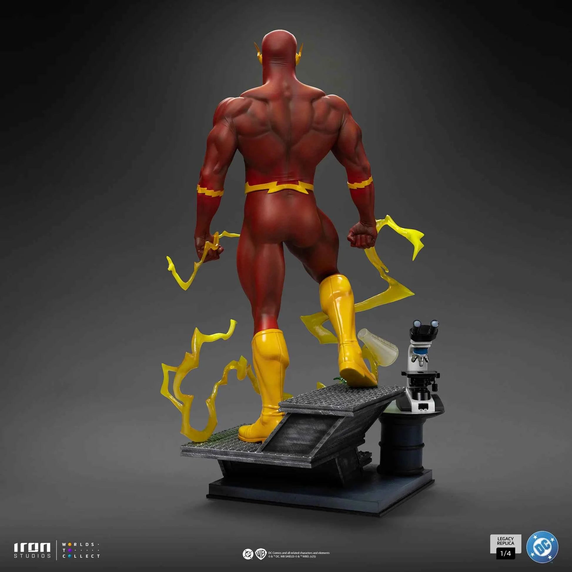 DC Comics Iron Studios The Flash Legacy Replica DCCDCG128325-14 1/4 Licensed Resin Statue