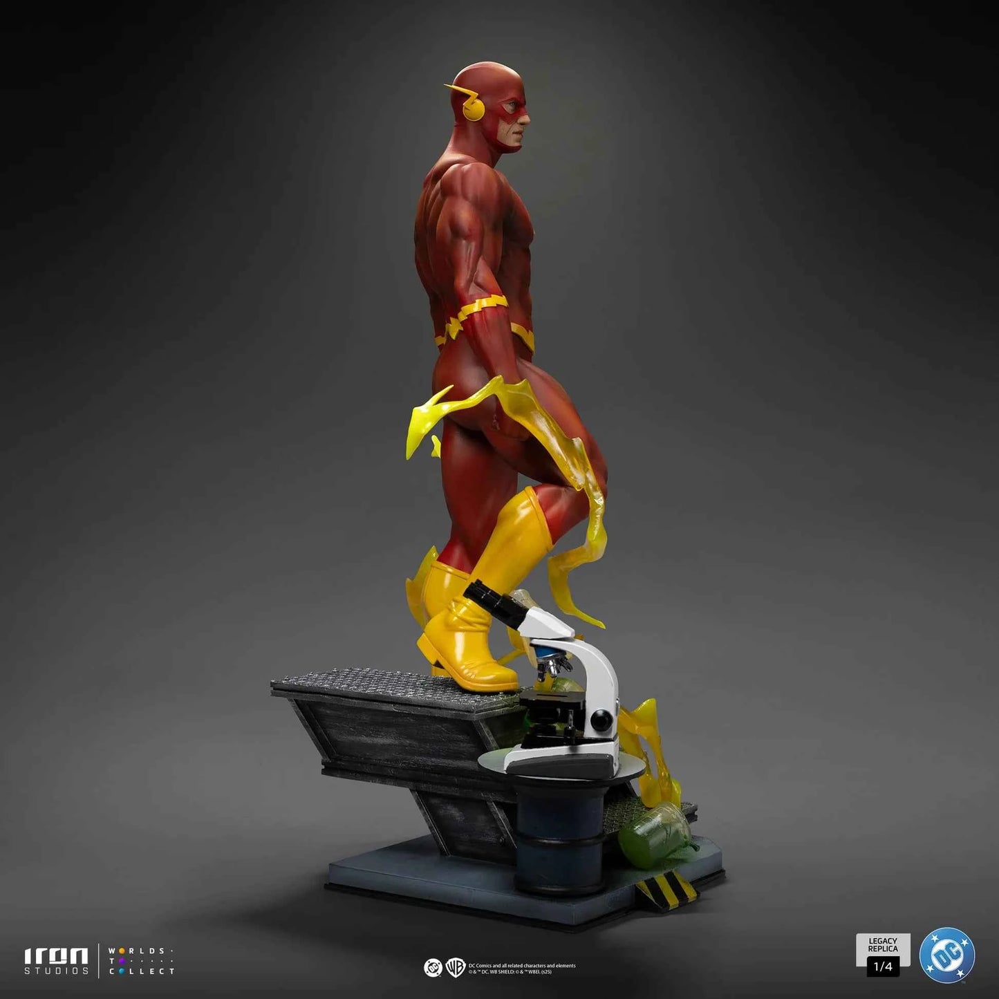 DC Comics Iron Studios The Flash Legacy Replica DCCDCG128325-14 1/4 Licensed Resin Statue