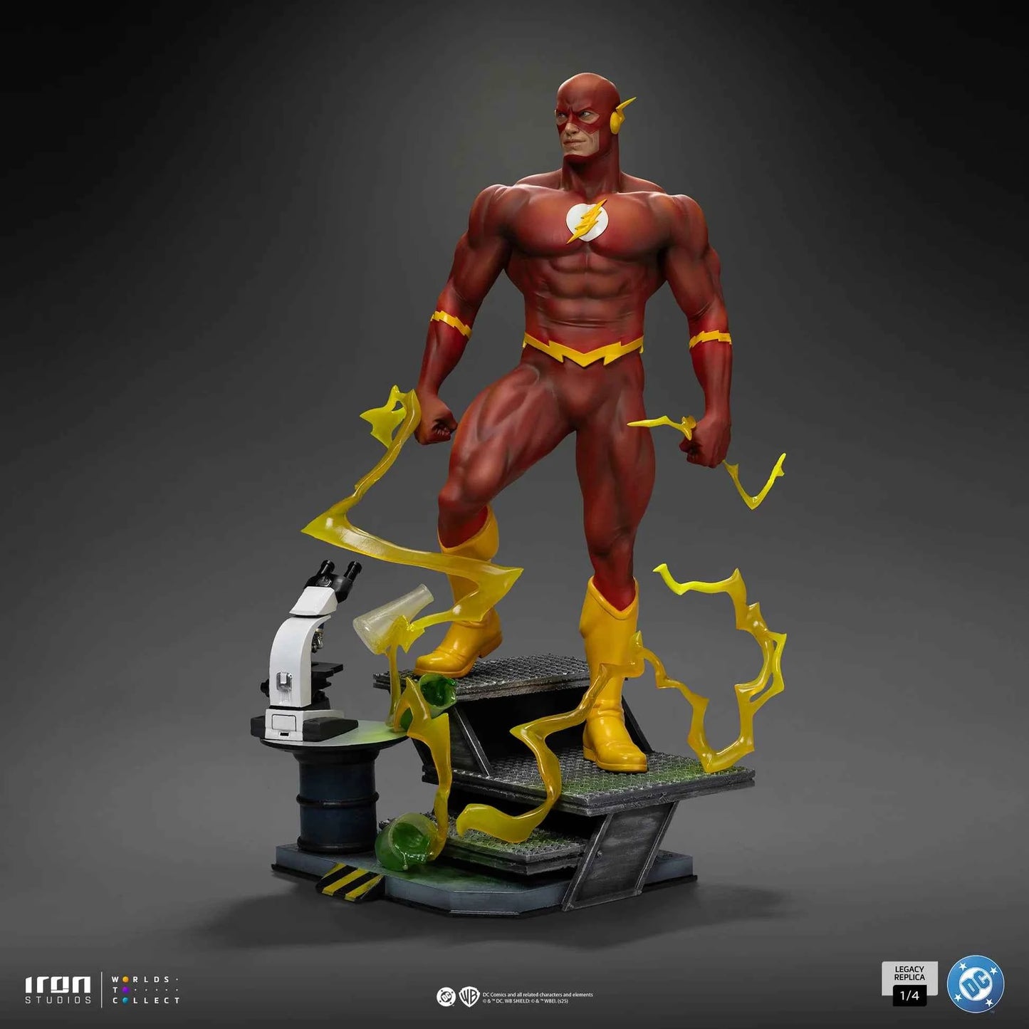 DC Comics Iron Studios The Flash Legacy Replica DCCDCG128325-14 1/4 Licensed Resin Statue