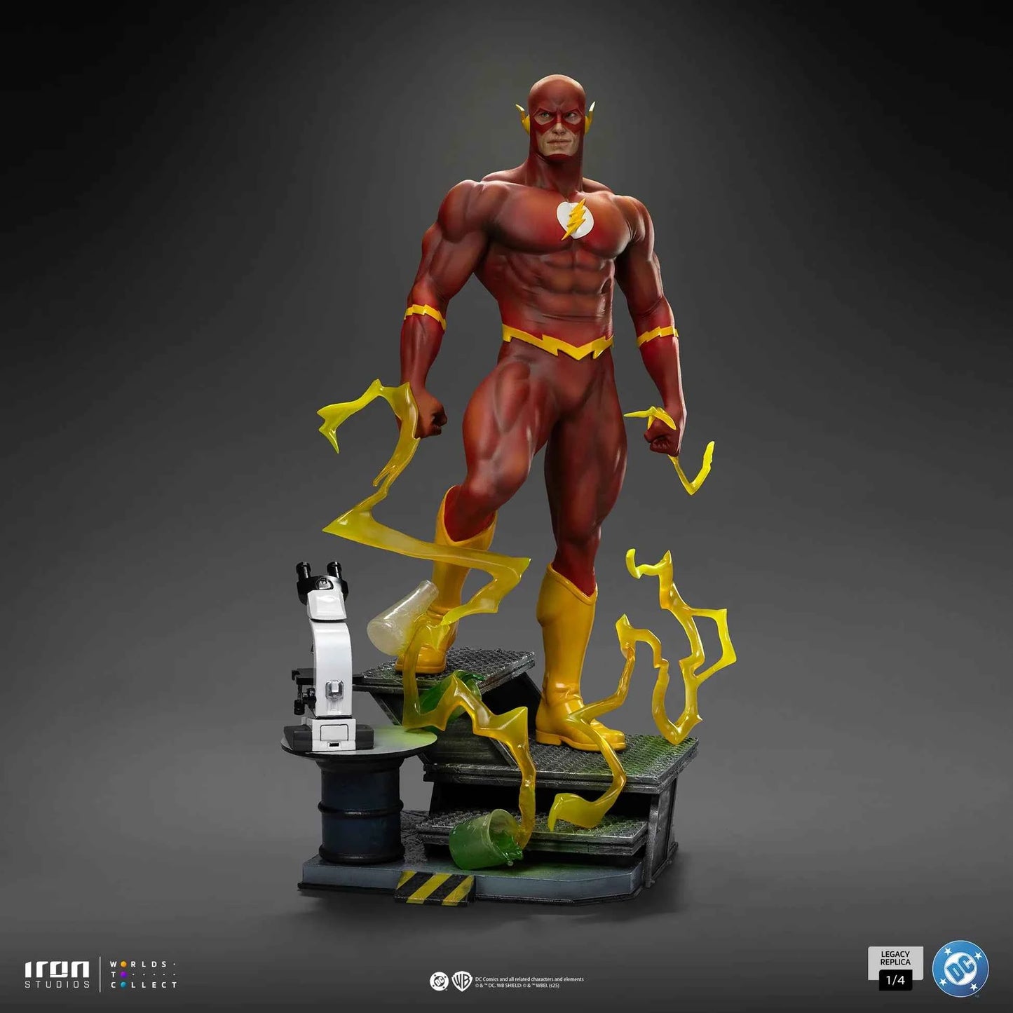 DC Comics Iron Studios The Flash Legacy Replica DCCDCG128325-14 1/4 Licensed Resin Statue