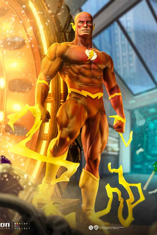 DC Comics Iron Studios The Flash Legacy Replica DCCDCG128325-14 1/4 Licensed Resin Statue