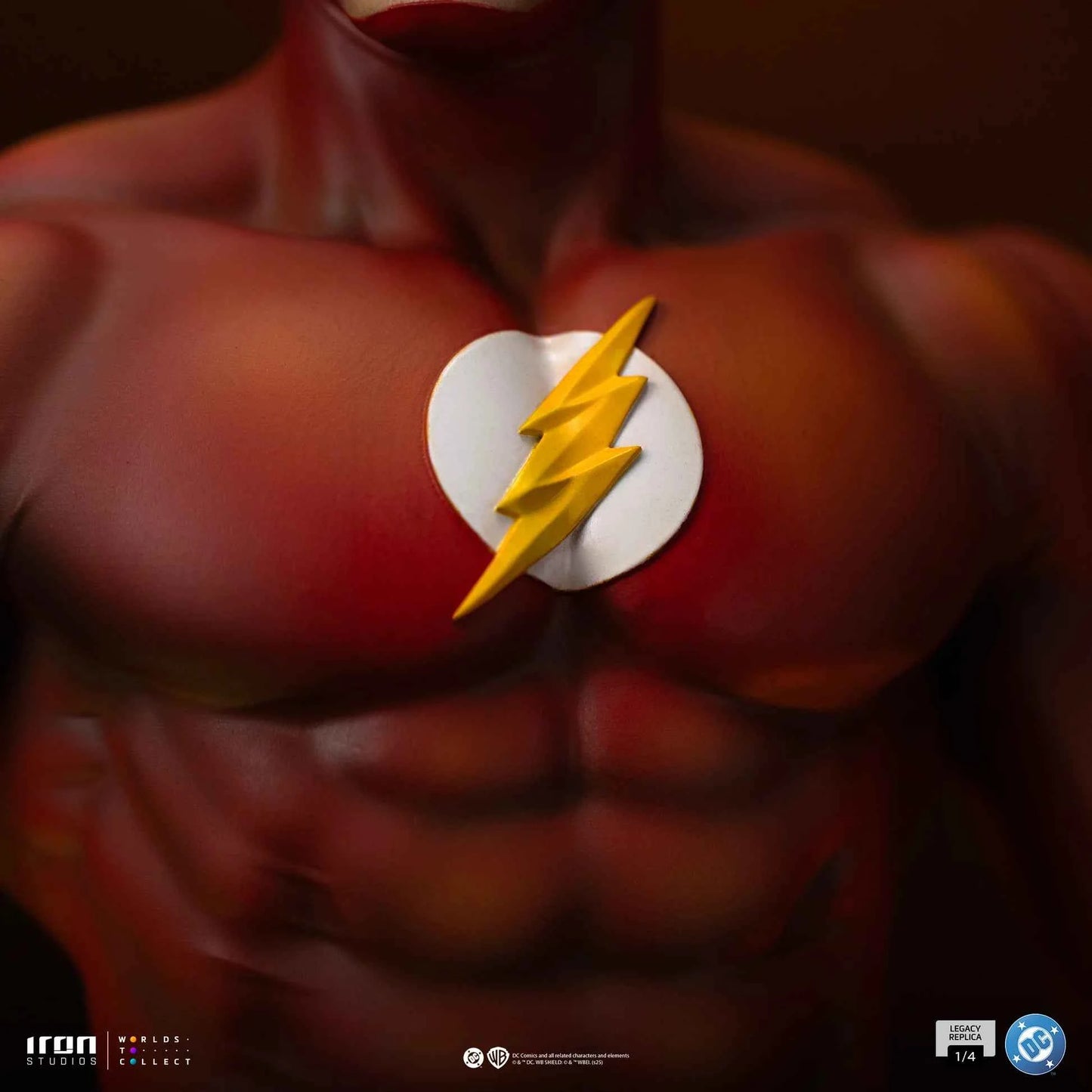 DC Comics Iron Studios The Flash Legacy Replica DCCDCG128325-14 1/4 Licensed Resin Statue