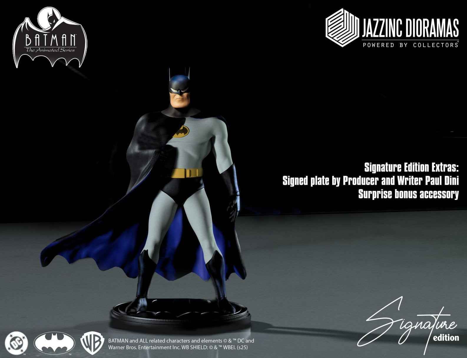 DC Comics Jazzinc Dioramas Batman The Animated Series (BTAS) Licensed Action Figure