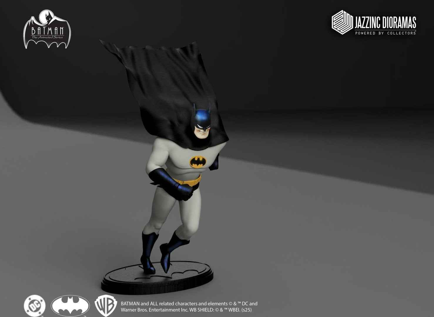 DC Comics Jazzinc Dioramas Batman The Animated Series (BTAS) Licensed Action Figure