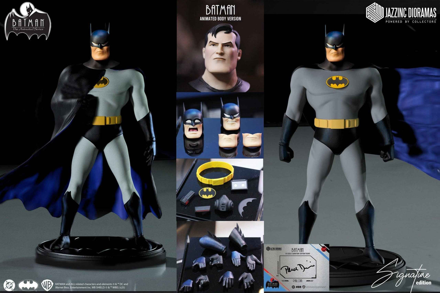 DC Comics Jazzinc Dioramas Batman The Animated Series (BTAS) Licensed Action Figure
