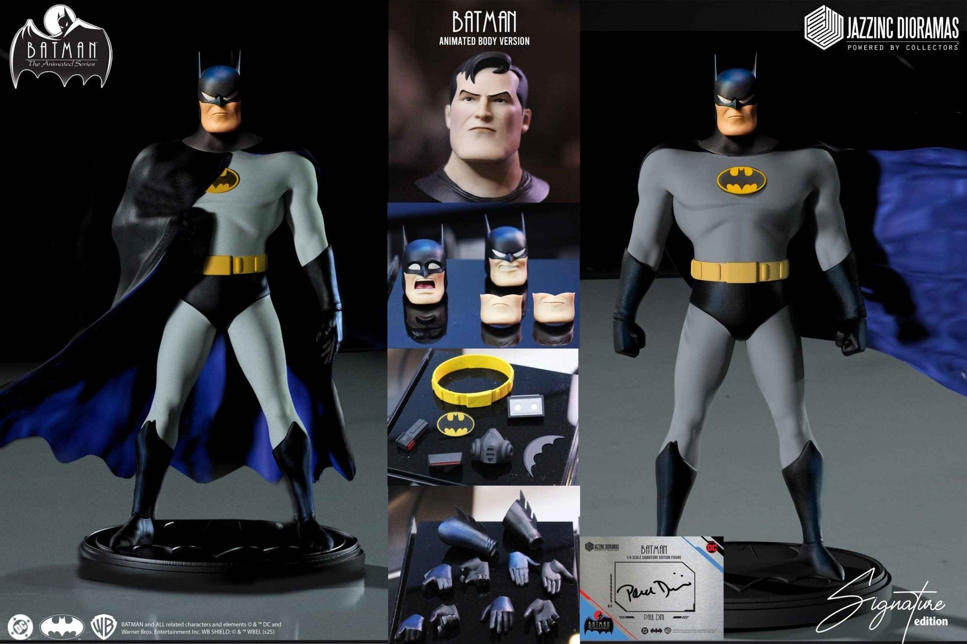 DC Comics Jazzinc Dioramas Batman The Animated Series (BTAS) Licensed Action Figure