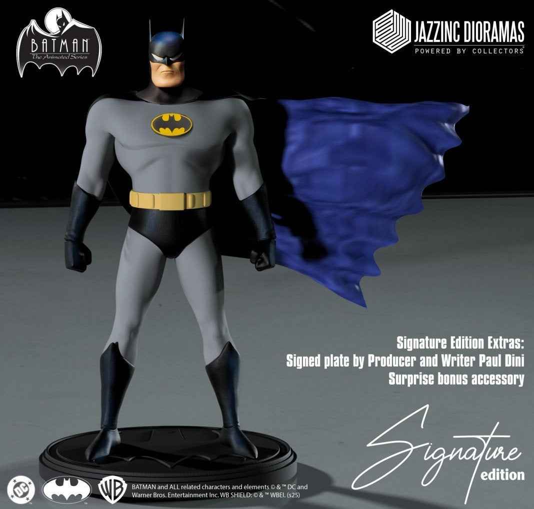 DC Comics Jazzinc Dioramas Batman The Animated Series (BTAS) Licensed Action Figure