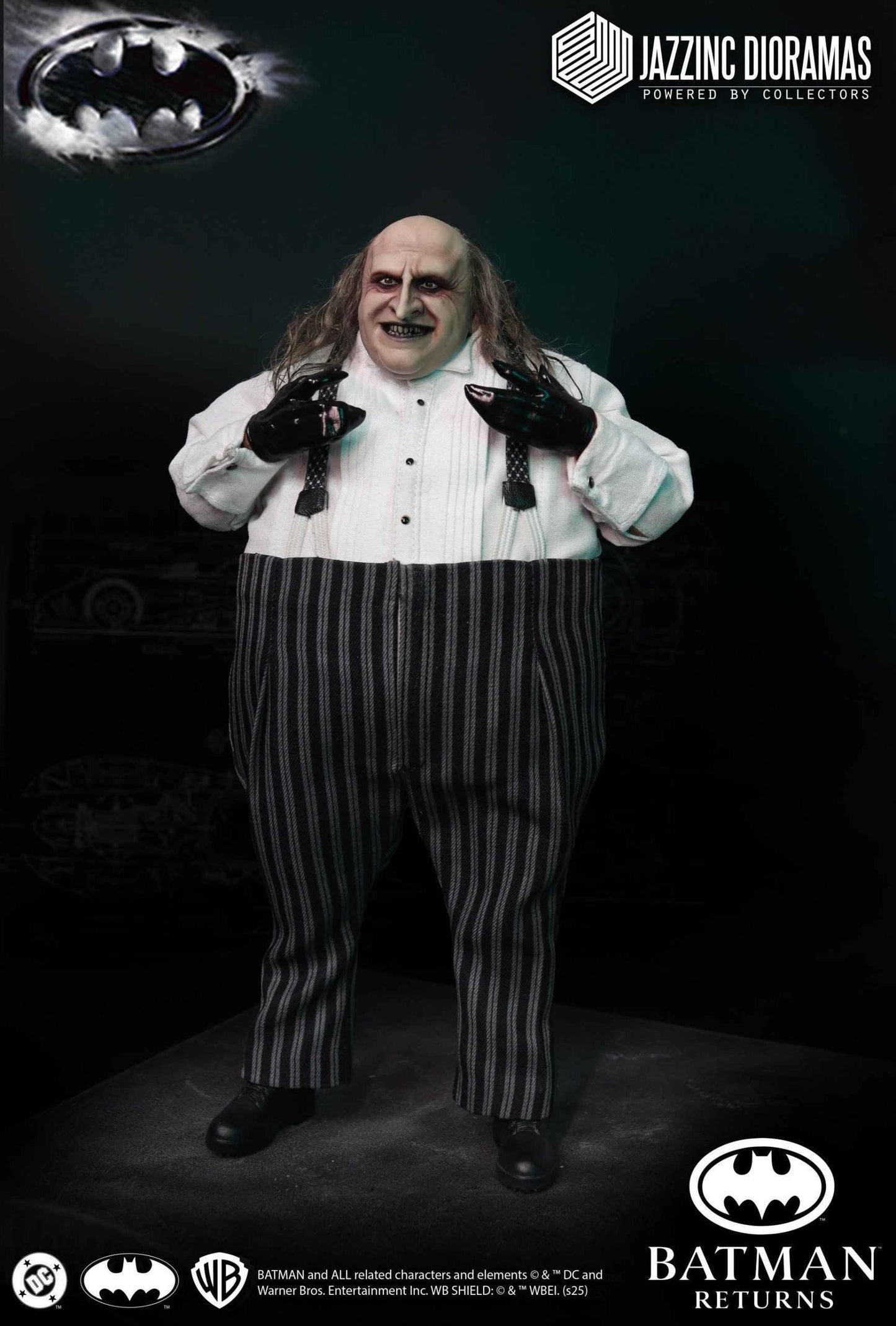 DC Comics Jazzinc Dioramas Studio The Mayor Penguin Batman Returns Licensed Action Figure