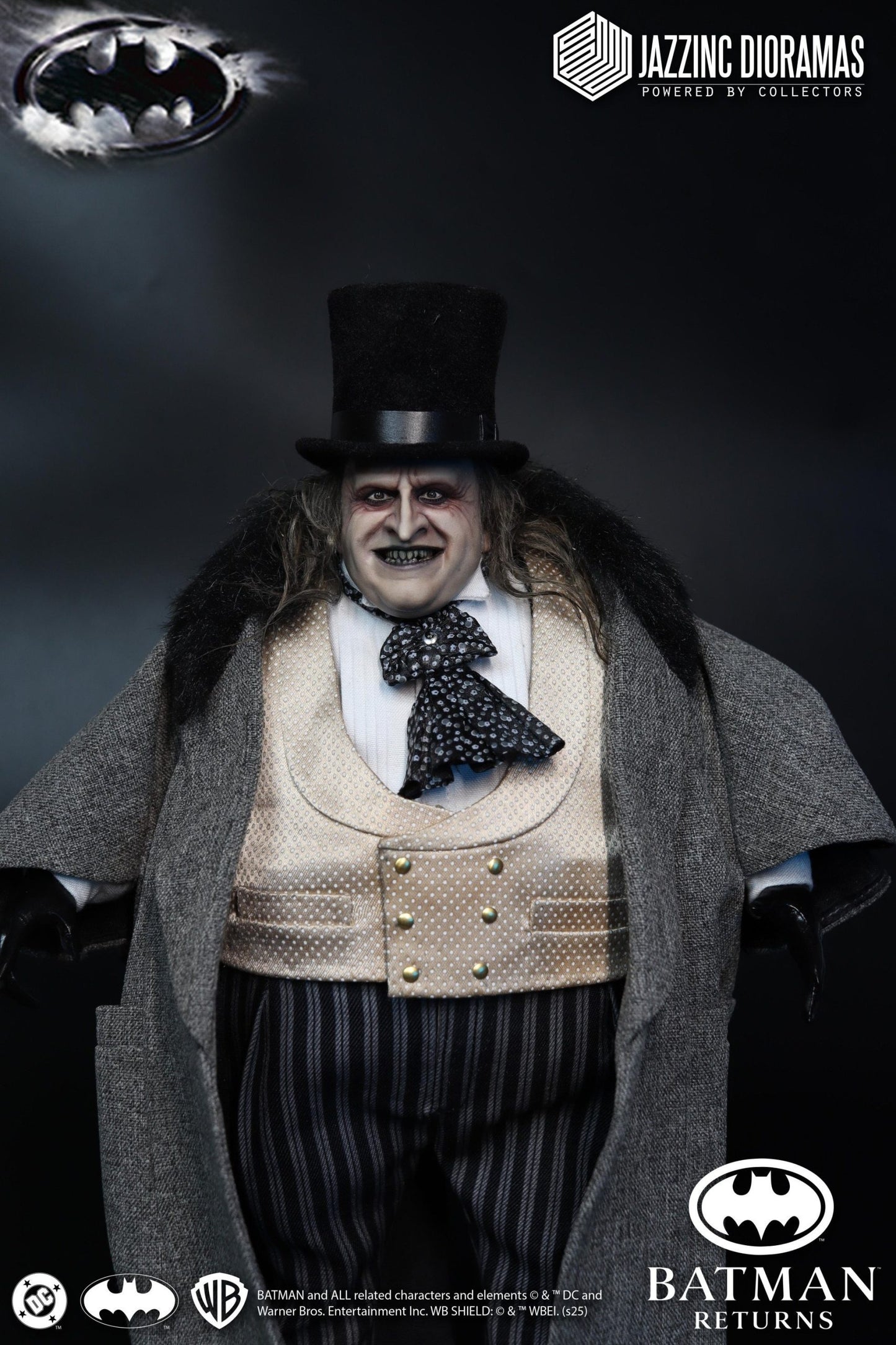 DC Comics Jazzinc Dioramas Studio The Mayor Penguin Batman Returns Licensed Action Figure