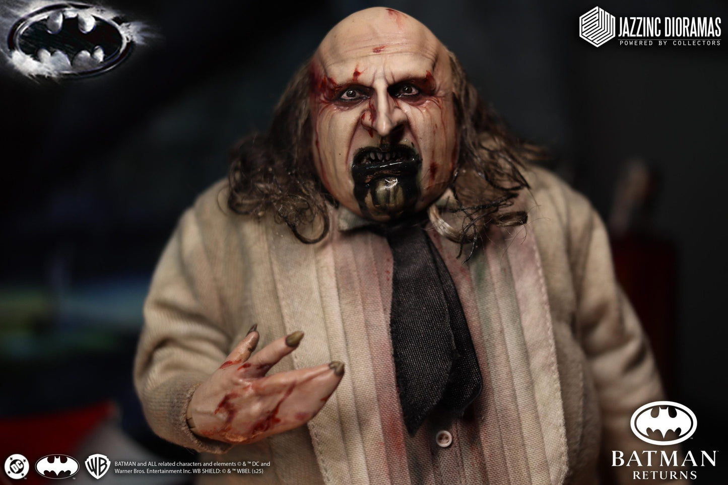 DC Comics Jazzinc Dioramas Studio The Sewer Penguin Batman Returns Licensed Action Figure