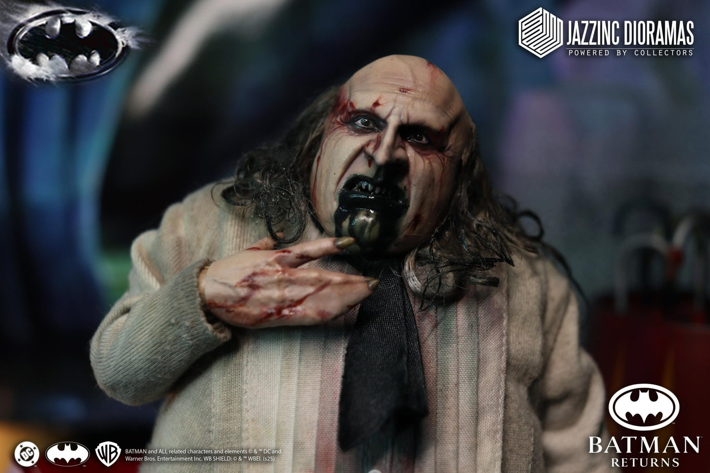 DC Comics Jazzinc Dioramas Studio The Sewer Penguin Batman Returns Licensed Action Figure