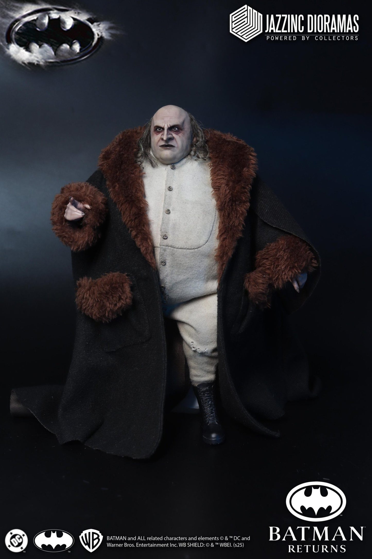 DC Comics Jazzinc Dioramas Studio The Sewer Penguin Batman Returns Licensed Action Figure