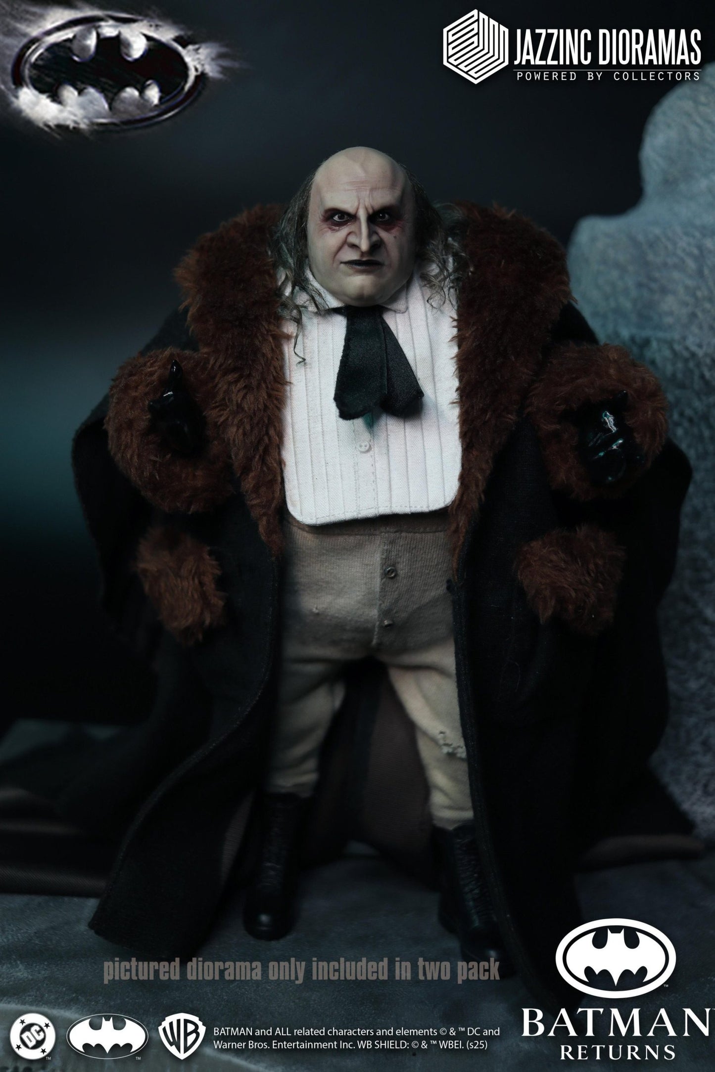 DC Comics Jazzinc Dioramas Studio The Sewer Penguin Batman Returns Licensed Action Figure