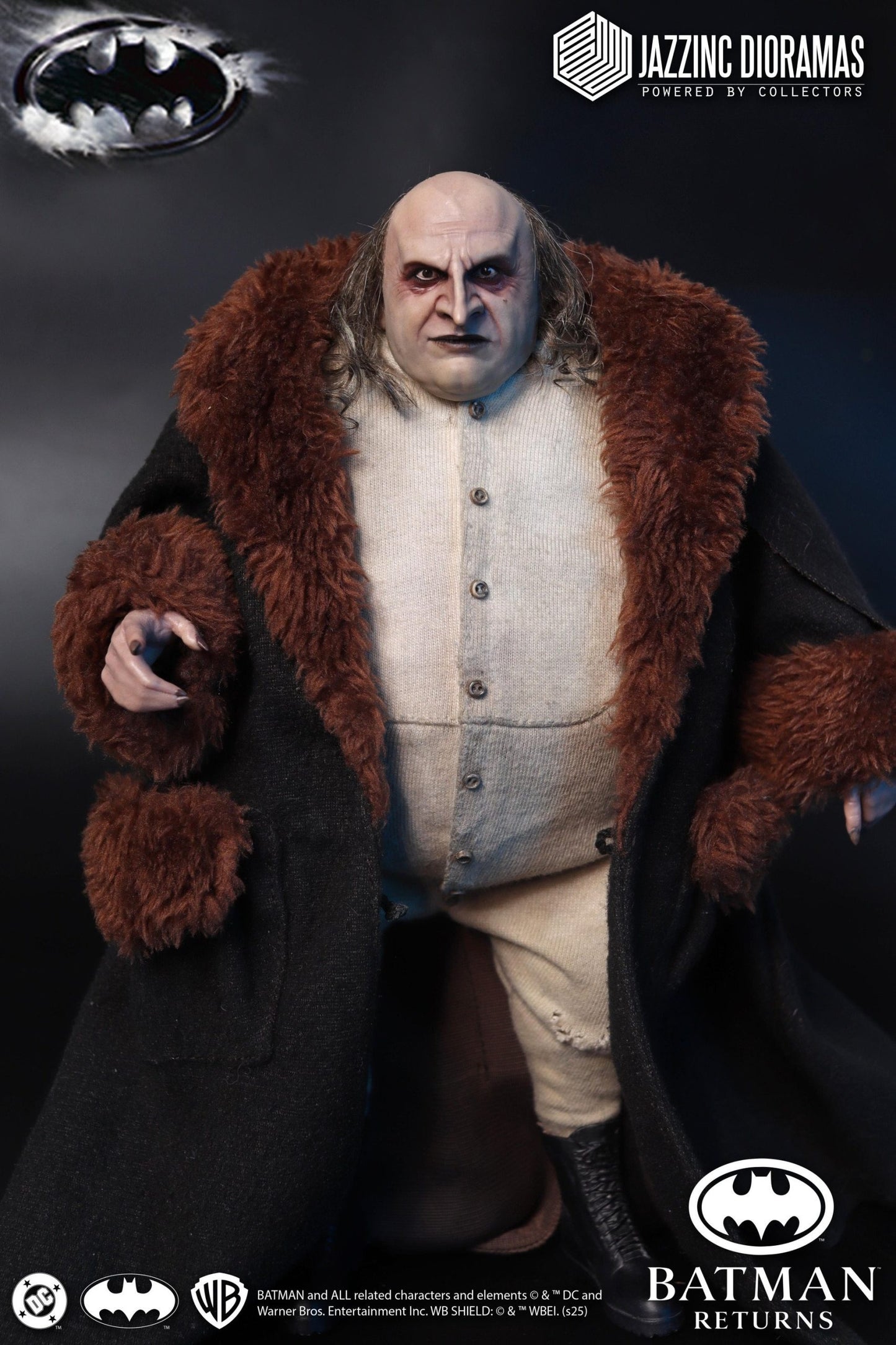 DC Comics Jazzinc Dioramas Studio The Sewer Penguin Batman Returns Licensed Action Figure