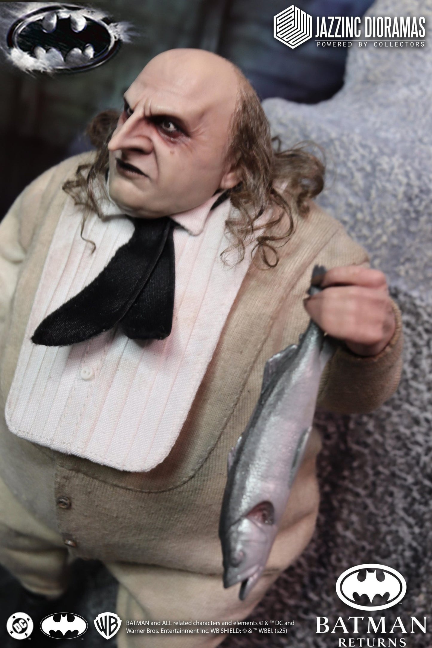 DC Comics Jazzinc Dioramas Studio The Sewer Penguin Batman Returns Licensed Action Figure