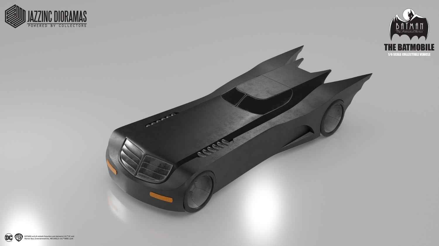 DC Comics Jazzinc Dioramas The Animated Series (BTAS) Batmobile Licensed Action Figure Accessories
