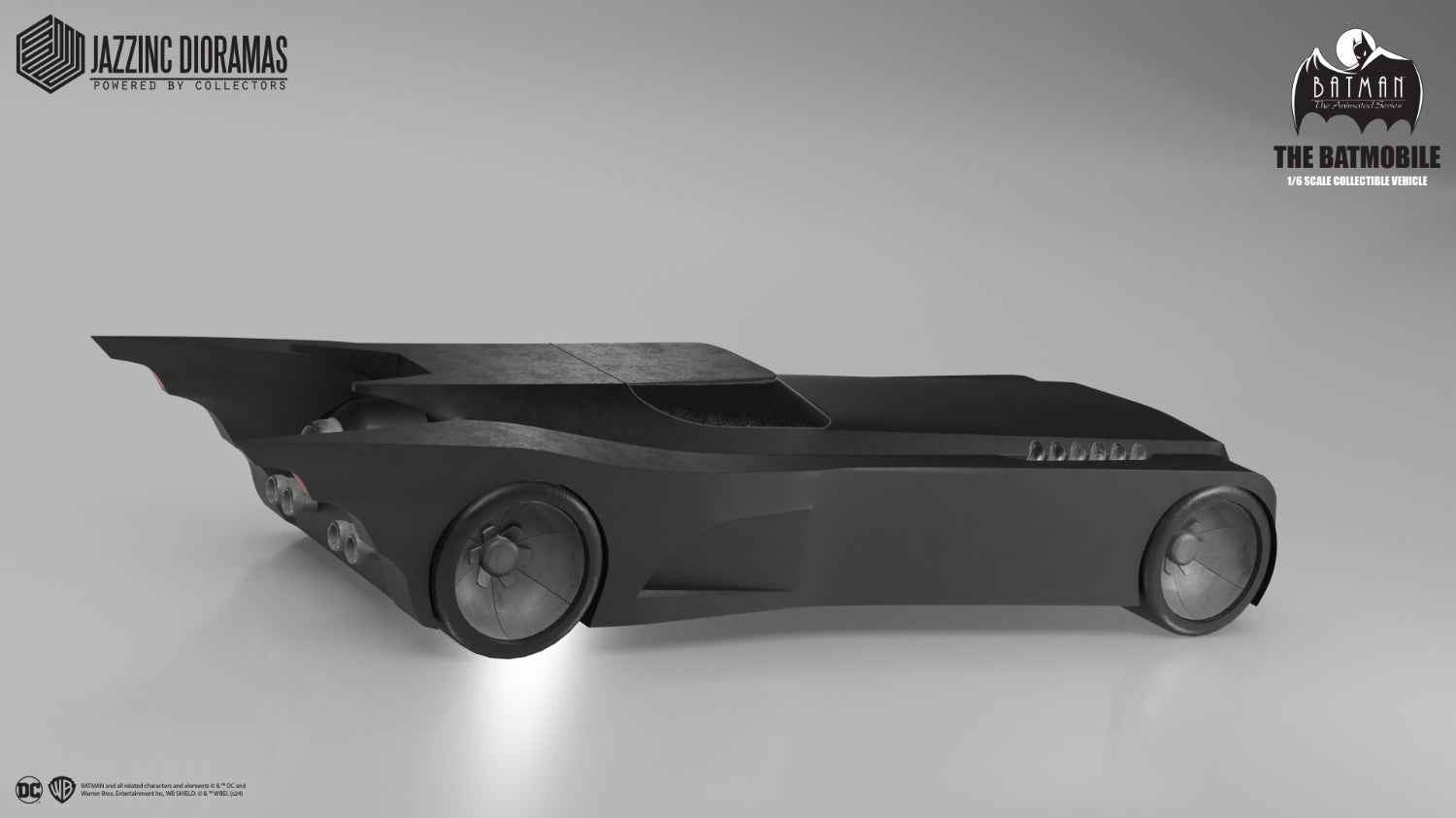 DC Comics Jazzinc Dioramas The Animated Series (BTAS) Batmobile Licensed Action Figure Accessories