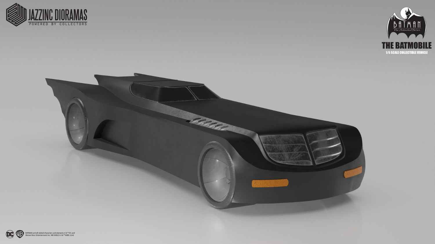 DC Comics Jazzinc Dioramas The Animated Series (BTAS) Batmobile Licensed Action Figure Accessories