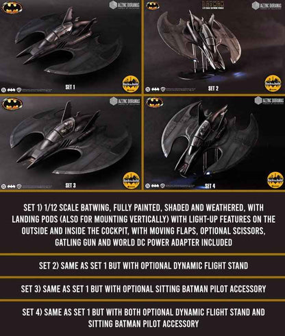 DC Comics Jazzinc Dioramas Ultimate 1989 Batwing Licensed Action Figure Accessories