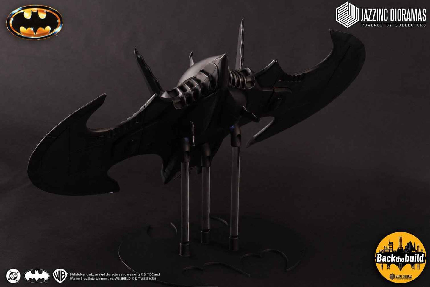 DC Comics Jazzinc Dioramas Ultimate 1989 Batwing Licensed Action Figure Accessories