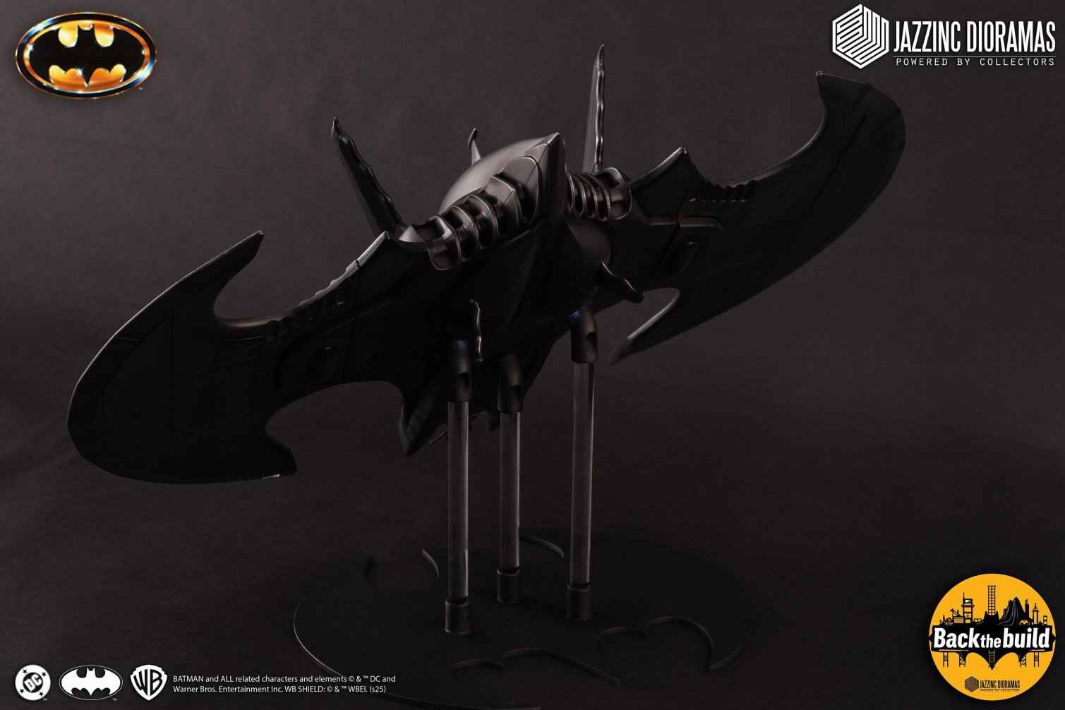 DC Comics Jazzinc Dioramas Ultimate 1989 Batwing Licensed Action Figure Accessories