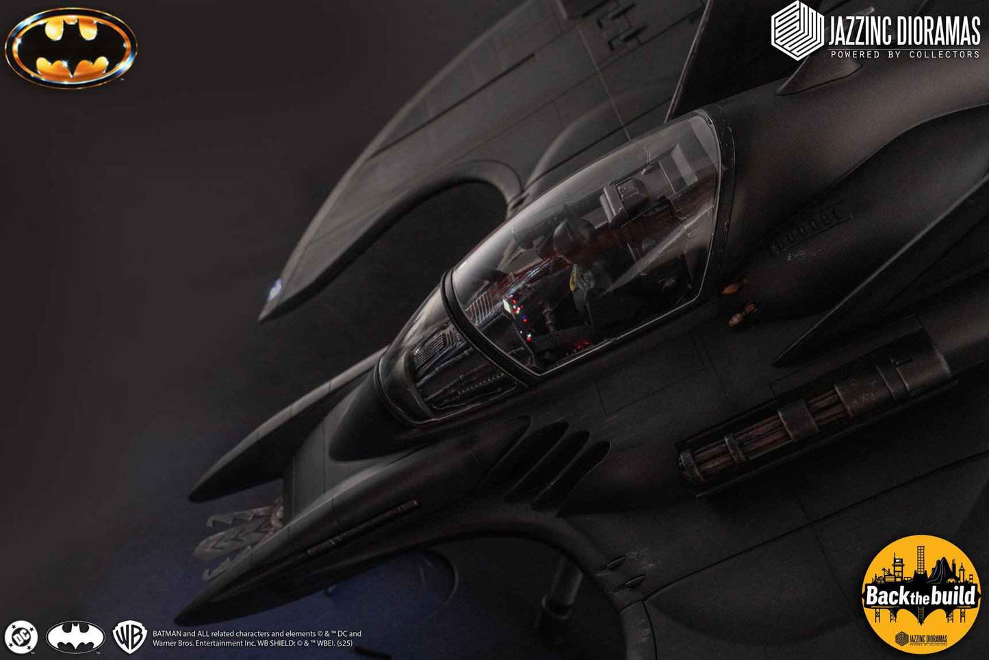 DC Comics Jazzinc Dioramas Ultimate 1989 Batwing Licensed Action Figure Accessories