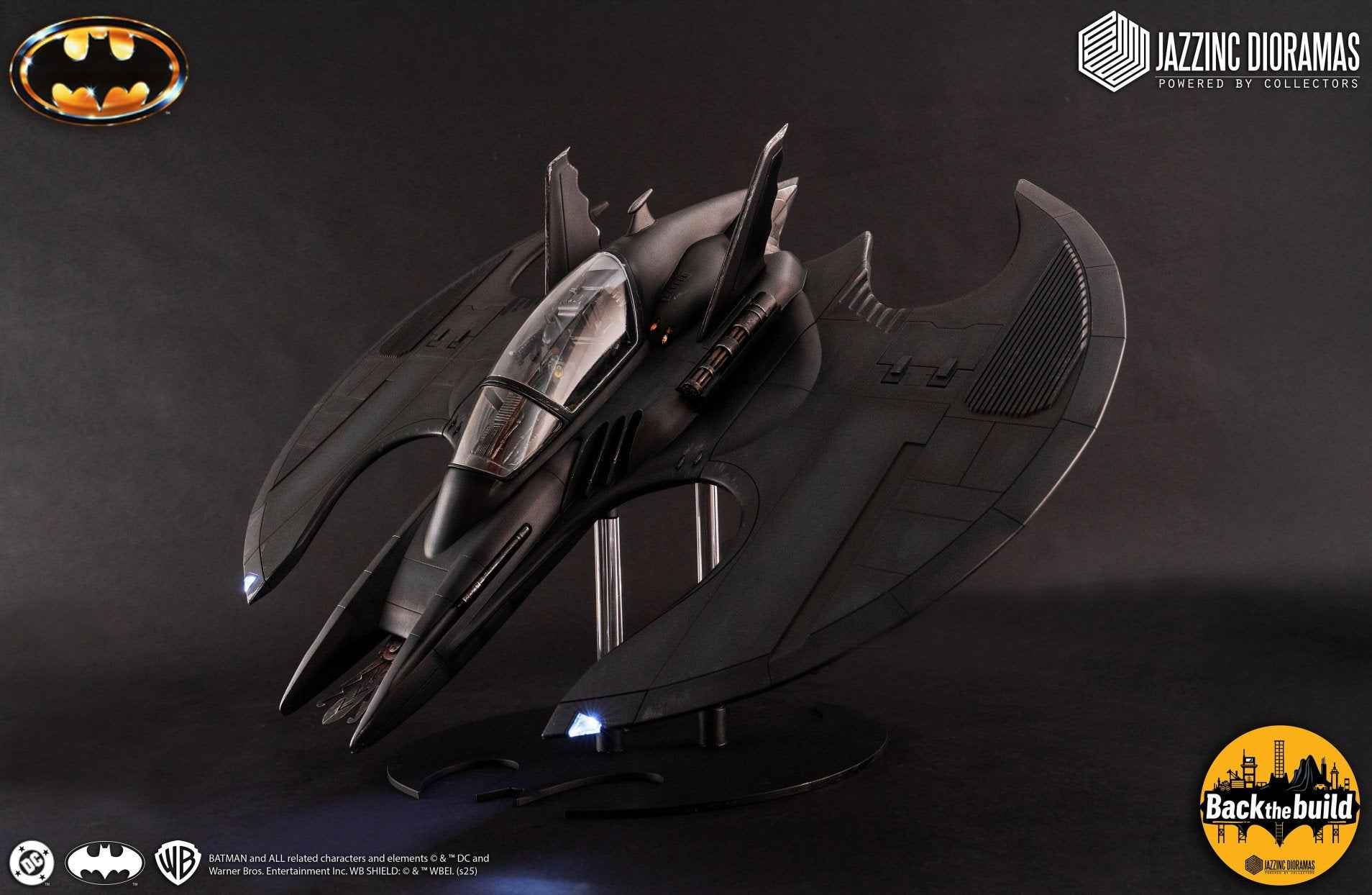 DC Comics Jazzinc Dioramas Ultimate 1989 Batwing Licensed Action Figure Accessories