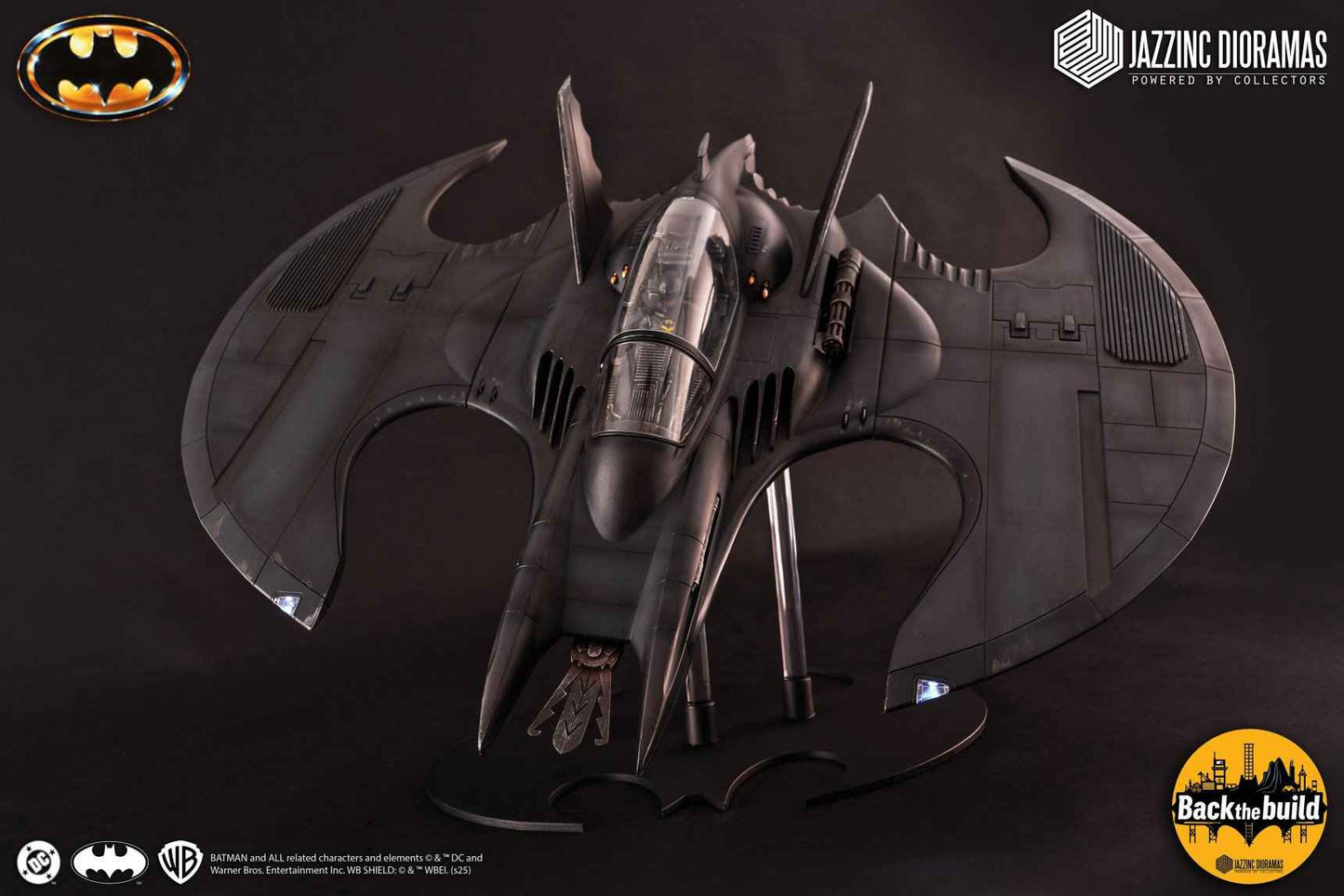 DC Comics Jazzinc Dioramas Ultimate 1989 Batwing Licensed Action Figure Accessories