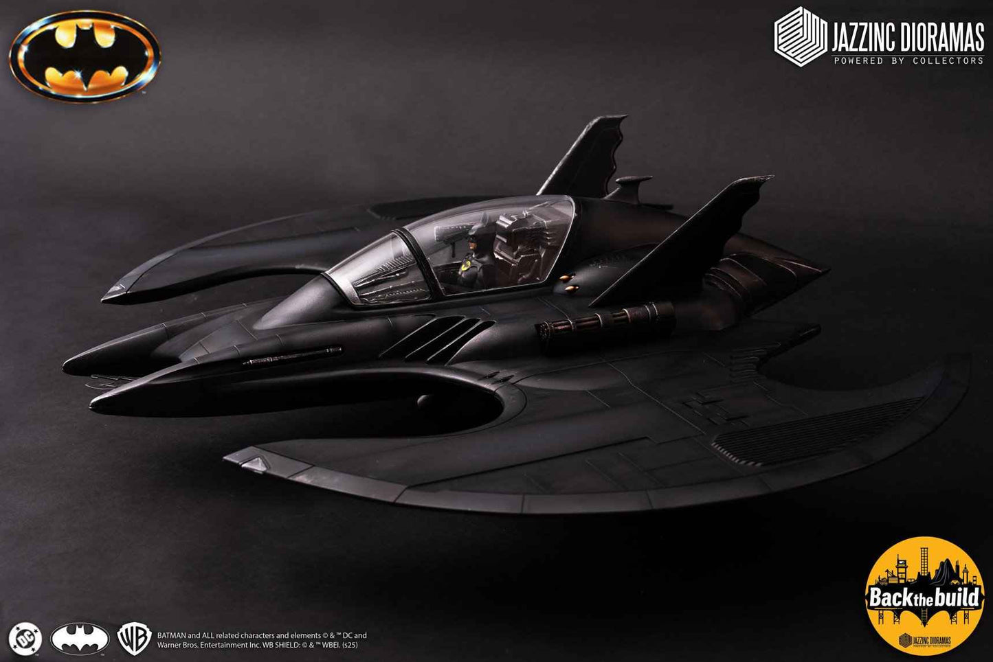 DC Comics Jazzinc Dioramas Ultimate 1989 Batwing Licensed Action Figure Accessories